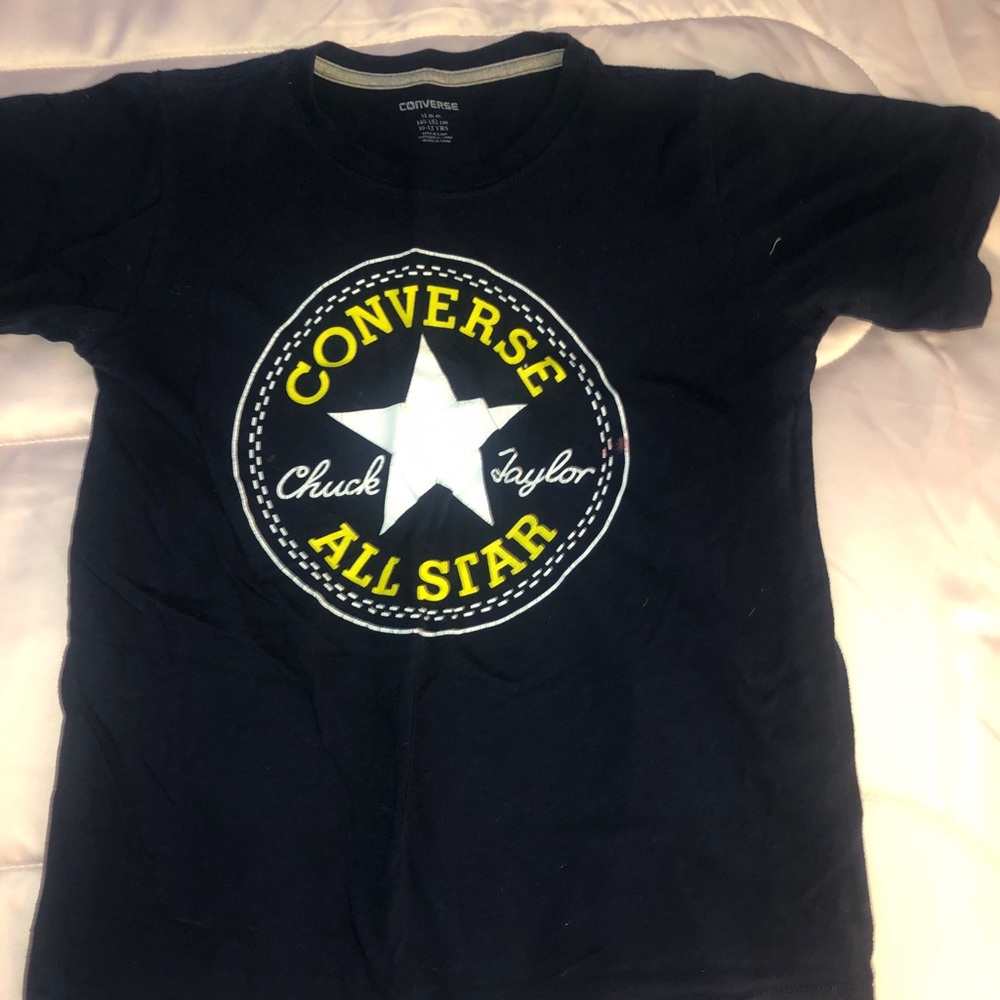 Navy blue converse shirt
